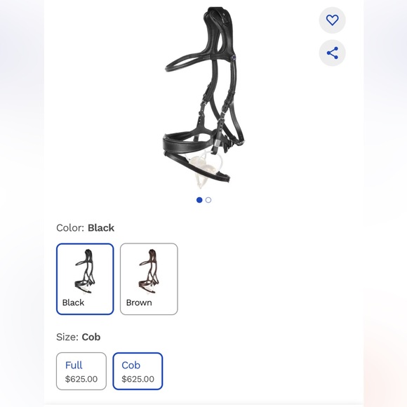 Stubben Freedom 2 Bridle Cob - Picture 2 of 14